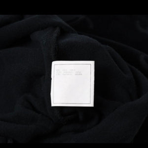 極美品 CHANEL シャネル VINTAGE ヴィンテージ ベロア ワンピース サイズ42 ココマーク ブラック アーカイブ 総柄 中古 4a006026