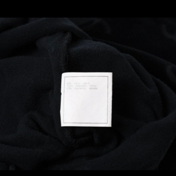 極美品 CHANEL シャネル VINTAGE ヴィンテージ ベロア ワンピース サイズ42 ココマーク ブラック アーカイブ 総柄 中古 4a006026