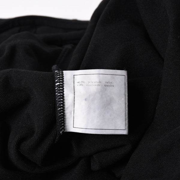 CHANEL シャネル キャミソールオールインワン P07394V05398 サイズ40 ココマーク ナイロン スパンデックス ブラック 美品 中古 4a006027