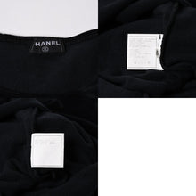 画像をギャラリービューアに読み込む, CHANEL シャネル キャミソールオールインワン P07394V05398 サイズ40 ココマーク ナイロン スパンデックス ブラック 美品 中古 4a006027
