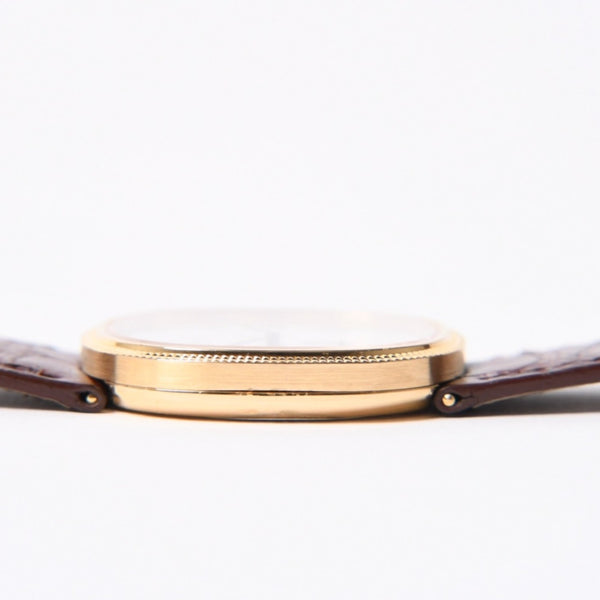 Very Good Condition PATEK PHILIPPE Patek Philippe 3987J Manual Winding K18 Yellow Gold Golden Ellipse Men's Watch Used 4a001786