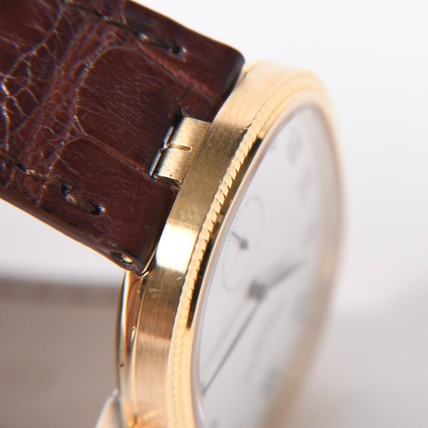 Very Good Condition PATEK PHILIPPE Patek Philippe 3987J Manual Winding K18 Yellow Gold Golden Ellipse Men's Watch Used 4a001786