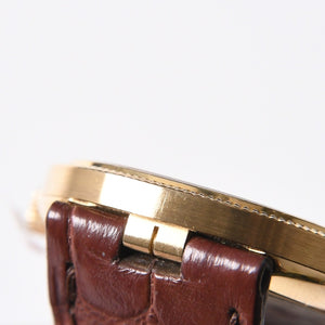 Very Good Condition PATEK PHILIPPE Patek Philippe 3987J Manual Winding K18 Yellow Gold Golden Ellipse Men's Watch Used 4a001786