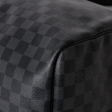 画像をギャラリービューアに読み込む, 極美品 LOUIS VUITTON ルイヴィトン キーポルバンドリエール55 ボストンバッグ N41413 ダミエグラフィット ブラック 中古 4a006033