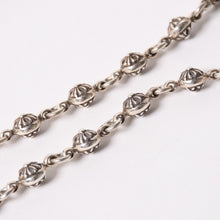画像をギャラリービューアに読み込む, 極美品 CHROME HEARTS クロムハーツ #1 CRSBL CHN SML CH CRS 20inch #1クロスボールチェーン スモールCHクロス ネックレス 20インチ 重量約118.8g 中古 4a006042