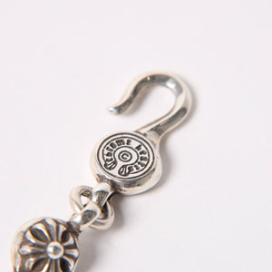 極美品 CHROME HEARTS クロムハーツ #1 CRSBL CHN SML CH CRS 20inch #1クロスボールチェーン スモールCHクロス ネックレス 20インチ 重量約118.8g 中古 4a006042