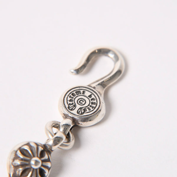 極美品 CHROME HEARTS クロムハーツ #1 CRSBL CHN SML CH CRS 20inch #1クロスボールチェーン スモールCHクロス ネックレス 20インチ 重量約118.8g 中古 4a006042