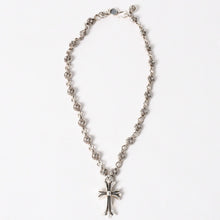 画像をギャラリービューアに読み込む, 極美品 CHROME HEARTS クロムハーツ #1 CRSBL CHN SML CH CRS 20inch #1クロスボールチェーン スモールCHクロス ネックレス 20インチ 重量約118.8g 中古 4a006042