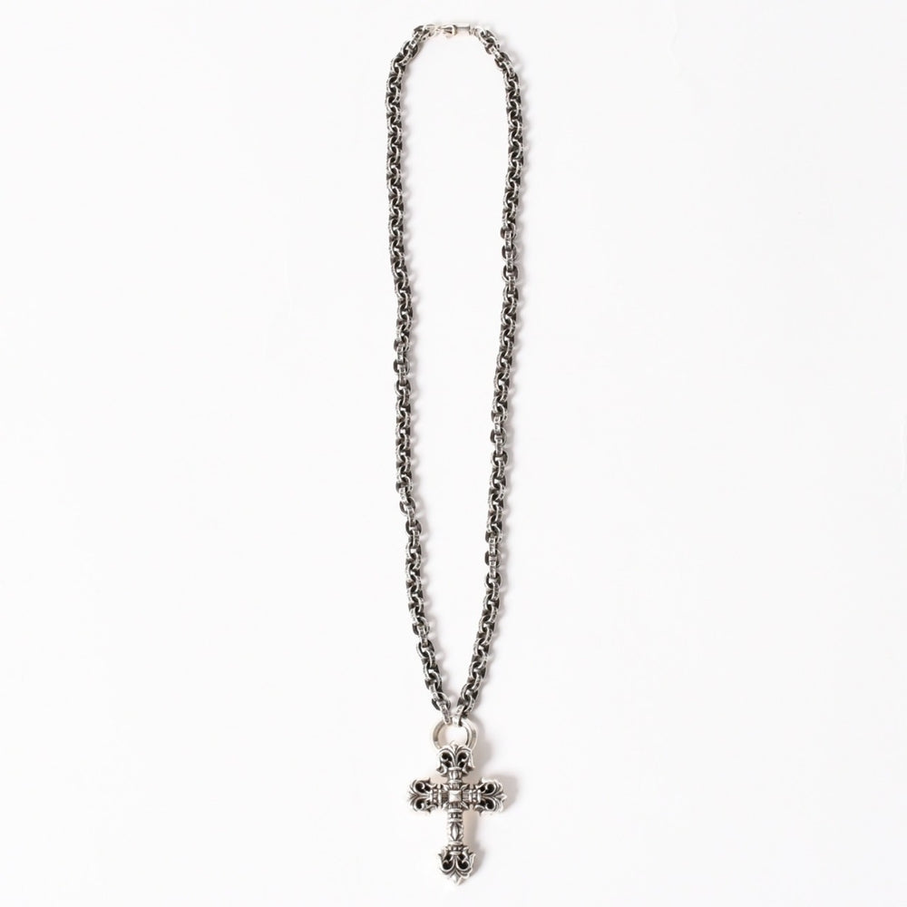 CHROME HEARTS クロムハーツ フィリグリークロス 19インチ ペーパーチェーン 重量58.94g .925 1998 1999刻印 アクセサリー シルバー925 美品 中古 4a006041