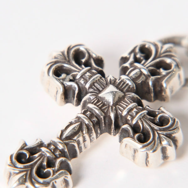 CHROME HEARTS クロムハーツ フィリグリークロス 19インチ ペーパーチェーン 重量58.94g .925 1998 1999刻印 アクセサリー シルバー925 美品 中古 4a006041