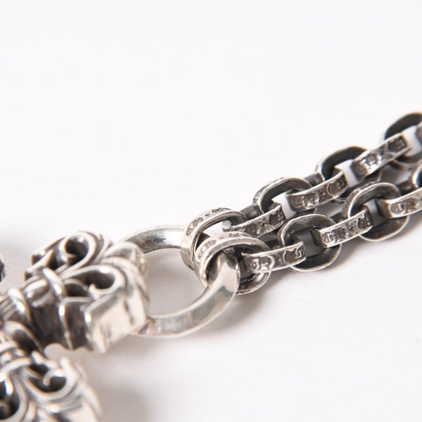 CHROME HEARTS クロムハーツ フィリグリークロス 19インチ ペーパーチェーン 重量58.94g .925 1998 1999刻印 アクセサリー シルバー925 美品 中古 4a006041