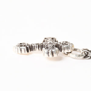 CHROME HEARTS クロムハーツ フィリグリークロス 19インチ ペーパーチェーン 重量58.94g .925 1998 1999刻印 アクセサリー シルバー925 美品 中古 4a006041