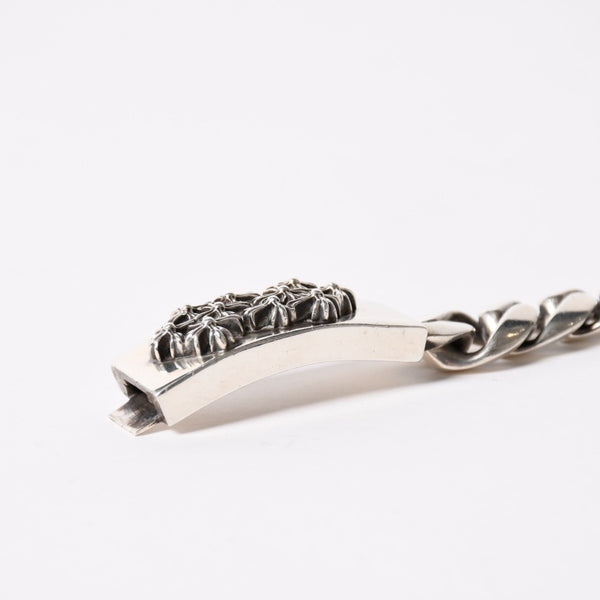 CHROME HEARTS クロムハーツ IDブレスレット ブレスレット セメタリークロス Cemetary Cross Bracelet 11リンク 重量約106.15g 美品 中古 4a006037