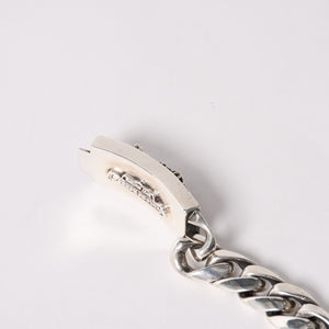 CHROME HEARTS クロムハーツ IDブレスレット ブレスレット セメタリークロス Cemetary Cross Bracelet 11リンク 重量約106.15g 美品 中古 4a006037