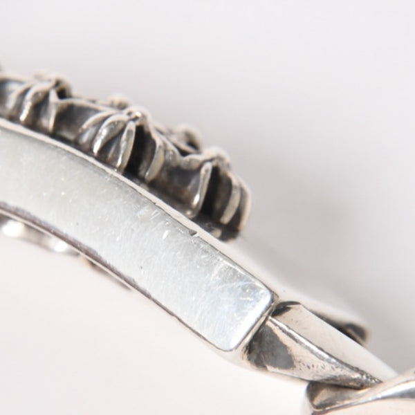CHROME HEARTS クロムハーツ IDブレスレット ブレスレット セメタリークロス Cemetary Cross Bracelet 11リンク 重量約106.15g 美品 中古 4a006037