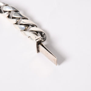 CHROME HEARTS クロムハーツ IDブレスレット ブレスレット セメタリークロス Cemetary Cross Bracelet 11リンク 重量約106.15g 美品 中古 4a006037