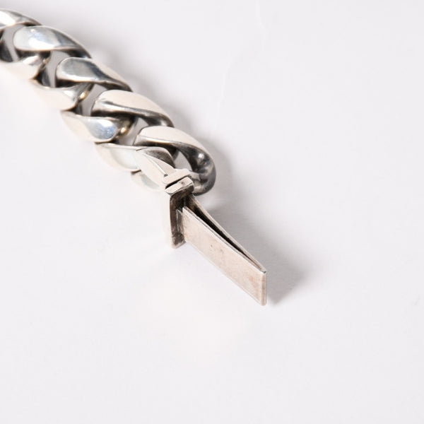 CHROME HEARTS クロムハーツ IDブレスレット ブレスレット セメタリークロス Cemetary Cross Bracelet 11リンク 重量約106.15g 美品 中古 4a006037