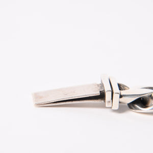 CHROME HEARTS クロムハーツ IDブレスレット ブレスレット セメタリークロス Cemetary Cross Bracelet 11リンク 重量約106.15g 美品 中古 4a006037