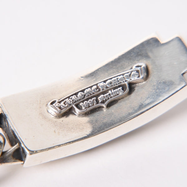 CHROME HEARTS クロムハーツ IDブレスレット ブレスレット セメタリークロス Cemetary Cross Bracelet 11リンク 重量約106.15g 美品 中古 4a006037