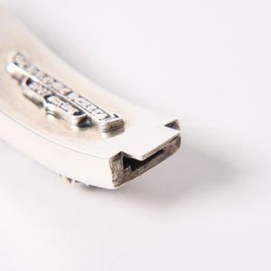 CHROME HEARTS クロムハーツ IDブレスレット ブレスレット セメタリークロス Cemetary Cross Bracelet 11リンク 重量約106.15g 美品 中古 4a006037
