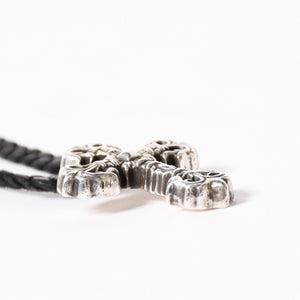 CHROME HEARTS クロムハーツ フィリグリークロス レザーブレイド ネックレス シルバー925 シルバー スターリングシルバー 重量約37.12g 美品 中古 4a005988