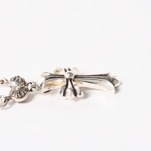 極美品 CHROME HEARTS クロムハーツ #1 CRSBL CHN SML CH CRS 20inch #1クロスボールチェーン スモールCHクロス ネックレス 20インチ 重量約118.8g 中古 4a006042
