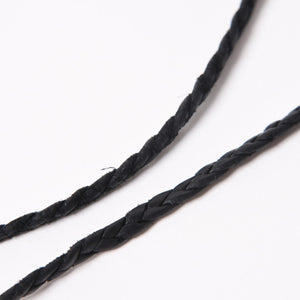 CHROME HEARTS クロムハーツ フィリグリークロス レザーブレイド ネックレス シルバー925 シルバー スターリングシルバー 重量約37.12g 美品 中古 4a005988