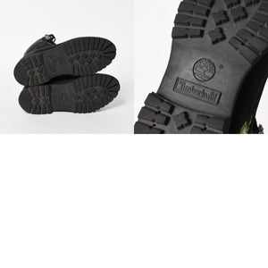 CHROME HEARTS クロムハーツ × Timberland ティンバーランド 6インチブーツ サイズ8M 10073 セメタリークロスパッチ 8パッチ 美品 中古 4a006035