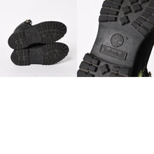 画像をギャラリービューアに読み込む, CHROME HEARTS クロムハーツ × Timberland ティンバーランド 6インチブーツ サイズ8M 10073 セメタリークロスパッチ 8パッチ 美品 中古 4a006035