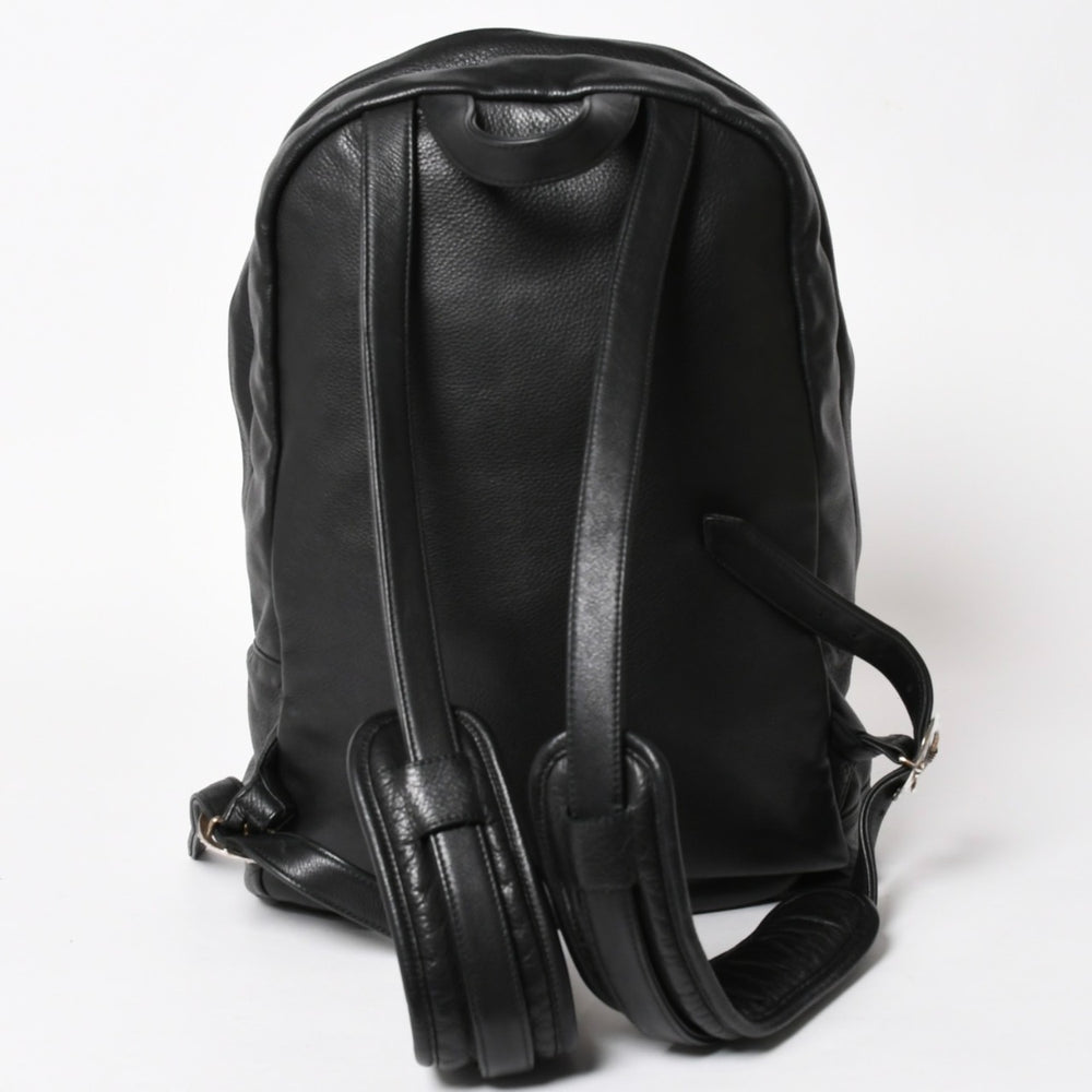 極美品 CHROME HEARTS クロムハーツ 7TH GRADE バックパック セメタリークロスパッチ CHクロス装飾 ガンスリンガー ダガー 中古 4a006036
