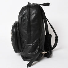 画像をギャラリービューアに読み込む, 極美品 CHROME HEARTS クロムハーツ 7TH GRADE バックパック セメタリークロスパッチ CHクロス装飾 ガンスリンガー ダガー 中古 4a006036
