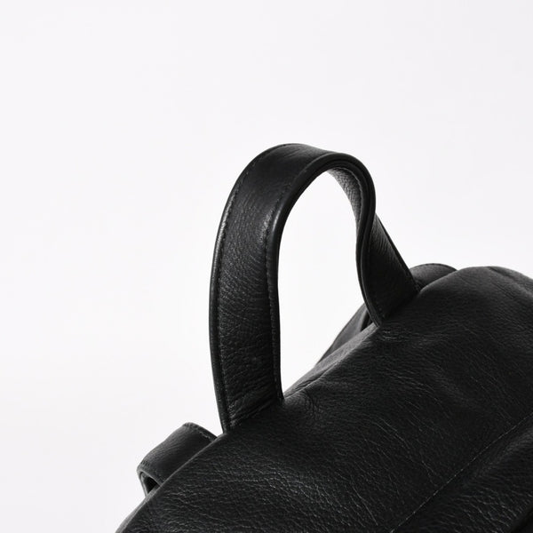 極美品 CHROME HEARTS クロムハーツ 7TH GRADE バックパック セメタリークロスパッチ CHクロス装飾 ガンスリンガー ダガー 中古 4a006036