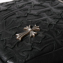 画像をギャラリービューアに読み込む, 極美品 CHROME HEARTS クロムハーツ 7TH GRADE バックパック セメタリークロスパッチ CHクロス装飾 ガンスリンガー ダガー 中古 4a006036