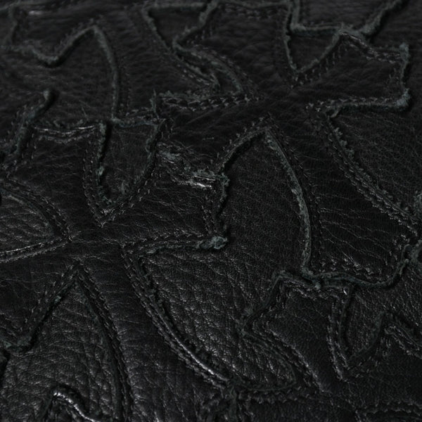 極美品 CHROME HEARTS クロムハーツ 7TH GRADE バックパック セメタリークロスパッチ CHクロス装飾 ガンスリンガー ダガー 中古 4a006036