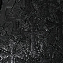 画像をギャラリービューアに読み込む, 極美品 CHROME HEARTS クロムハーツ 7TH GRADE バックパック セメタリークロスパッチ CHクロス装飾 ガンスリンガー ダガー 中古 4a006036