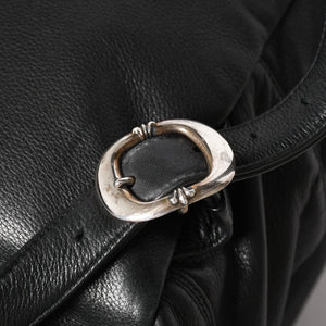 極美品 CHROME HEARTS クロムハーツ 7TH GRADE バックパック セメタリークロスパッチ CHクロス装飾 ガンスリンガー ダガー 中古 4a006036
