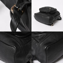 画像をギャラリービューアに読み込む, 極美品 CHROME HEARTS クロムハーツ 7TH GRADE バックパック セメタリークロスパッチ CHクロス装飾 ガンスリンガー ダガー 中古 4a006036