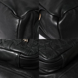 極美品 CHROME HEARTS クロムハーツ 7TH GRADE バックパック セメタリークロスパッチ CHクロス装飾 ガンスリンガー ダガー 中古 4a006036