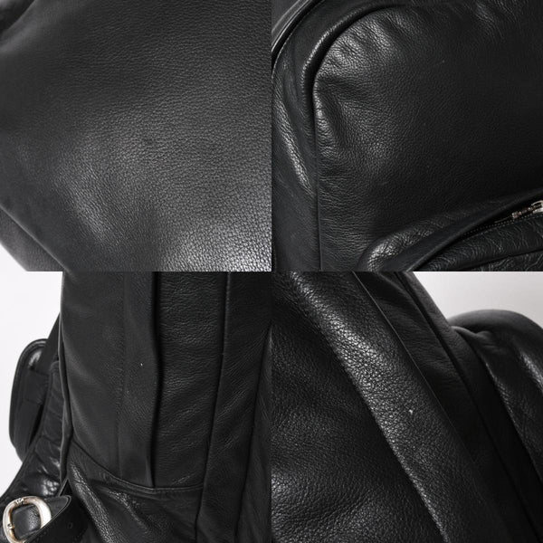 極美品 CHROME HEARTS クロムハーツ 7TH GRADE バックパック セメタリークロスパッチ CHクロス装飾 ガンスリンガー ダガー 中古 4a006036