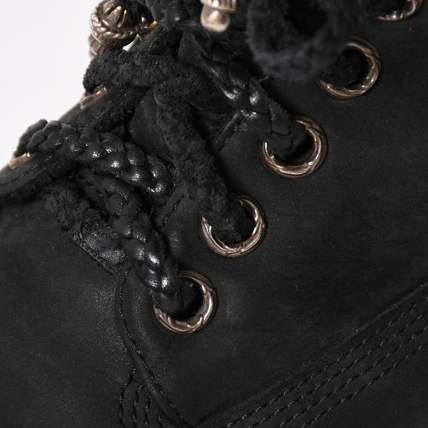 CHROME HEARTS クロムハーツ × Timberland ティンバーランド 6インチブーツ サイズ8M 10073 セメタリークロスパッチ 8パッチ 美品 中古 4a006035