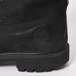 CHROME HEARTS クロムハーツ × Timberland ティンバーランド 6インチブーツ サイズ8M 10073 セメタリークロスパッチ 8パッチ 美品 中古 4a006035