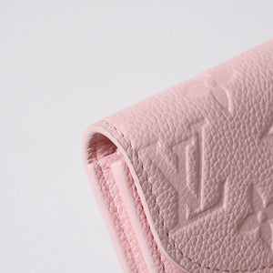 極美品 LOUIS VUITTON ルイヴィトン コインケース 小銭入れ 財布 ポルトモネ ロザリモノグラムアンプラント コンフェッティピンク M29450 中古 4a006056