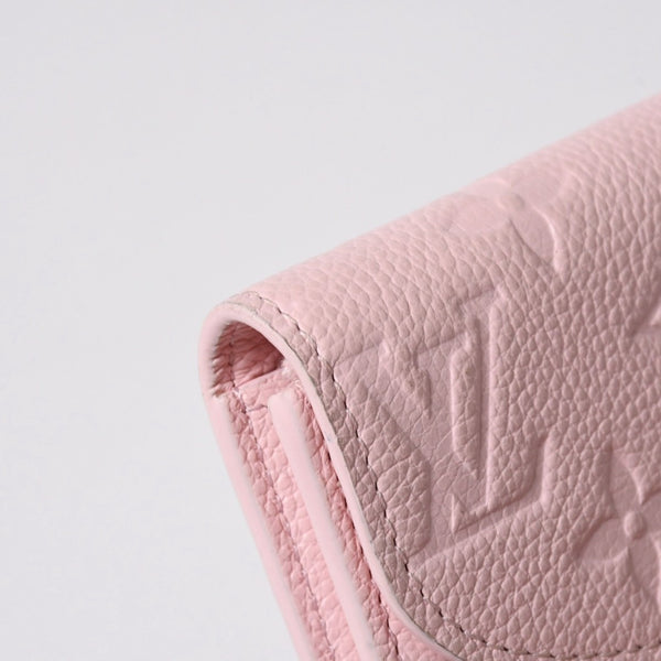 極美品 LOUIS VUITTON ルイヴィトン コインケース 小銭入れ 財布 ポルトモネ ロザリモノグラムアンプラント コンフェッティピンク M29450 中古 4a006056