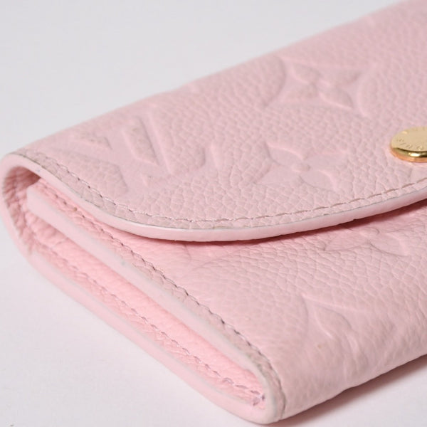 極美品 LOUIS VUITTON ルイヴィトン コインケース 小銭入れ 財布 ポルトモネ ロザリモノグラムアンプラント コンフェッティピンク M29450 中古 4a006056