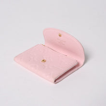 画像をギャラリービューアに読み込む, 極美品 LOUIS VUITTON ルイヴィトン コインケース 小銭入れ 財布 ポルトモネ ロザリモノグラムアンプラント コンフェッティピンク M29450 中古 4a006056