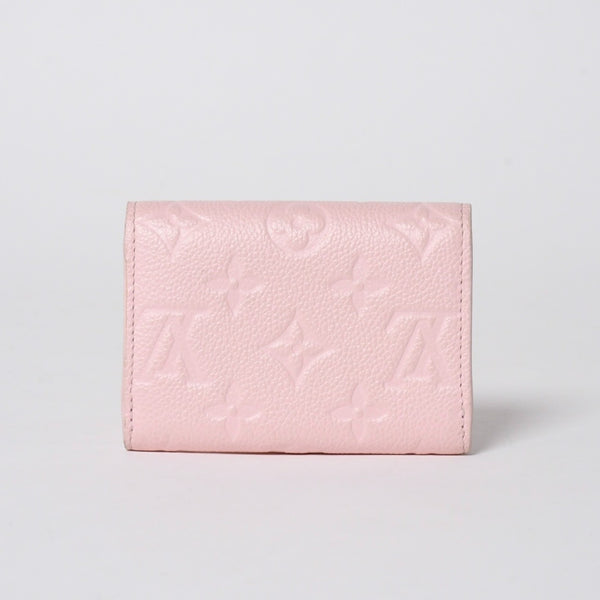 極美品 LOUIS VUITTON ルイヴィトン コインケース 小銭入れ 財布 ポルトモネ ロザリモノグラムアンプラント コンフェッティピンク M29450 中古 4a006056