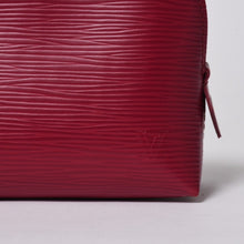 画像をギャラリービューアに読み込む, 極美品 LOUIS VUITTON ルイヴィトン エピ ポシェット・コスメティック ポーチ M40641 ピンク フューシャ シルバー金具 中古 4a006074