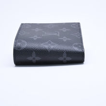 画像をギャラリービューアに読み込む, 新品未使用品 LOUIS VUITTON ルイヴィトン 財布 二つ折り財布 モノグラム・エクリプス ポルトフォイユ・マルコ M62545 ブラック 中古 4a005315