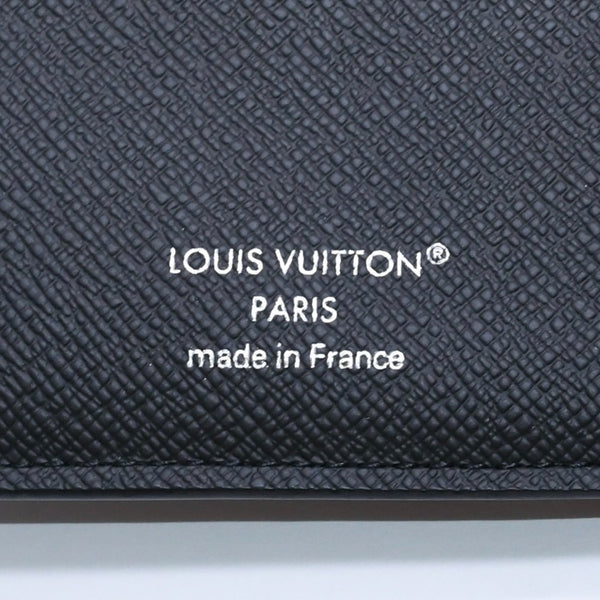 新品未使用品 LOUIS VUITTON ルイヴィトン 財布 二つ折り財布 モノグラム・エクリプス ポルトフォイユ・マルコ M62545 ブラック 中古 4a005315