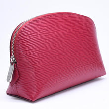 画像をギャラリービューアに読み込む, 極美品 LOUIS VUITTON ルイヴィトン ポシェットコスメティック ポーチ M40641 フランス製 エピレザー フューシャ シルバー金具 中古 4a006076